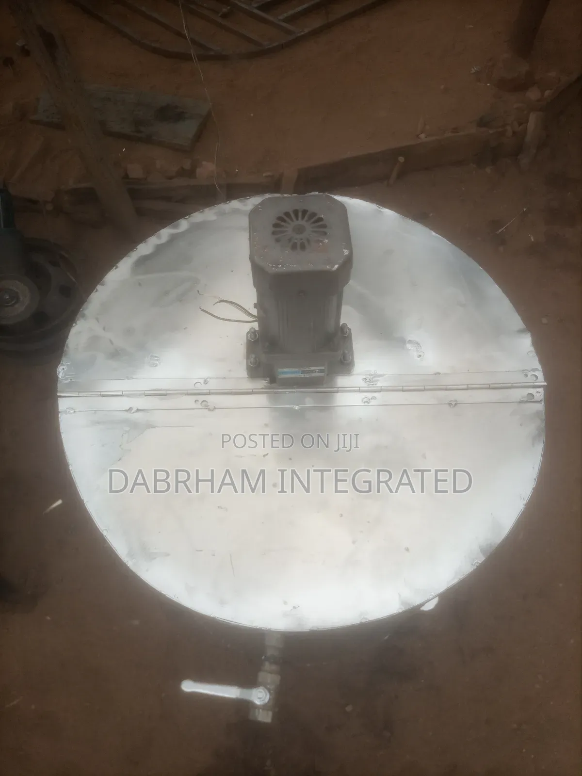100lit Stainless Mixer With 1hp Electric Gear Motor