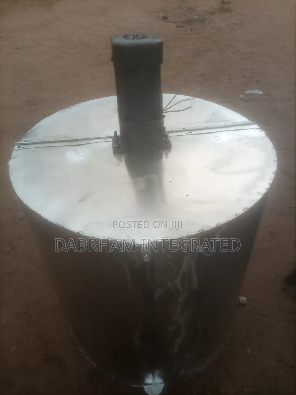 100lit Stainless Mixer With 1hp Electric Gear Motor