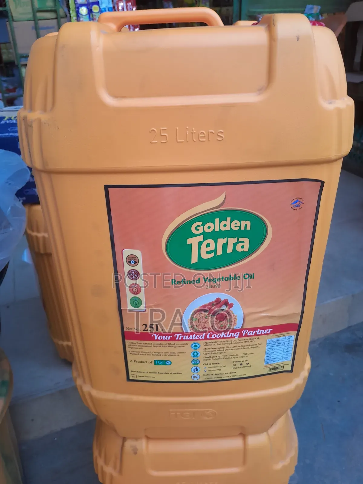 Terra Vegetable Oil 25litres