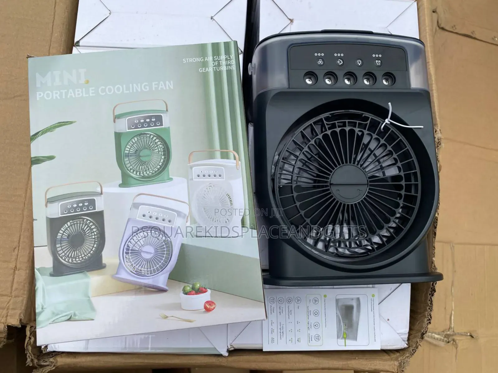 Portable Rechargeable Cooling Fan for Souvenir