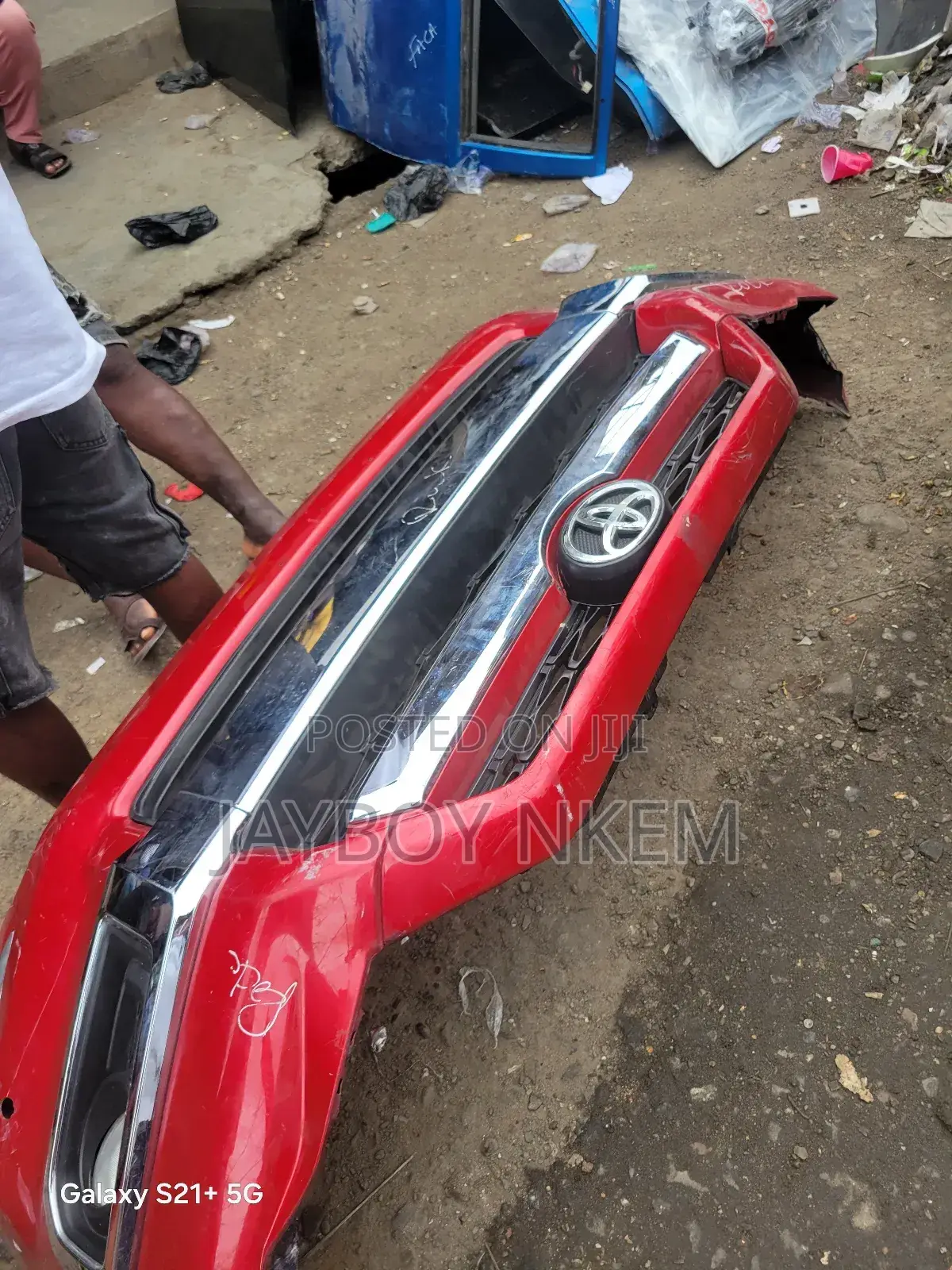 Complete Front Bumper for Toyota 4runner 2015 Model