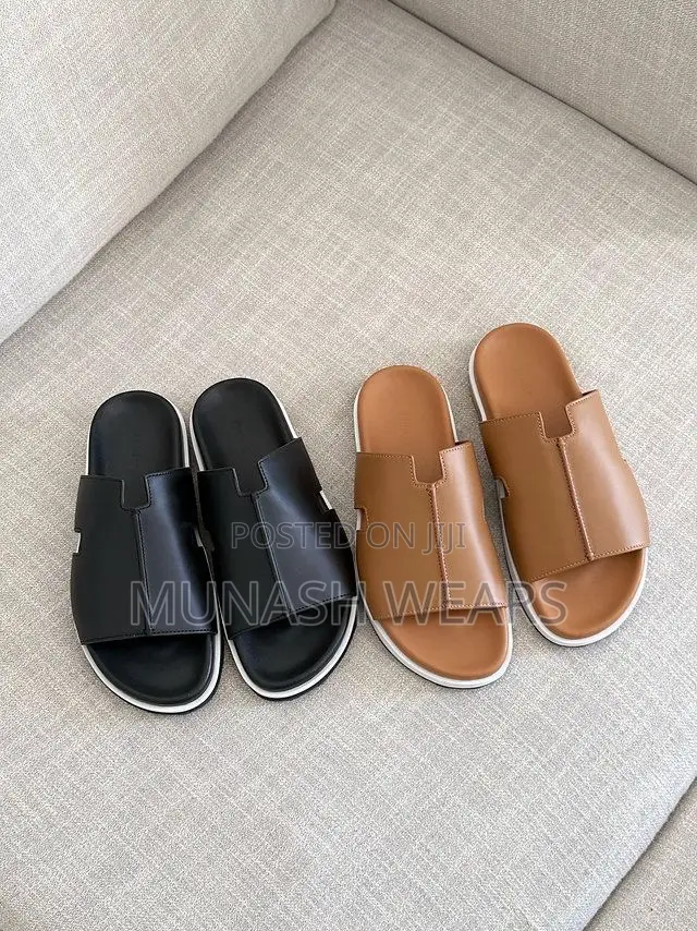 Hermes Luxury Slipers With Stripe Cover 40-46