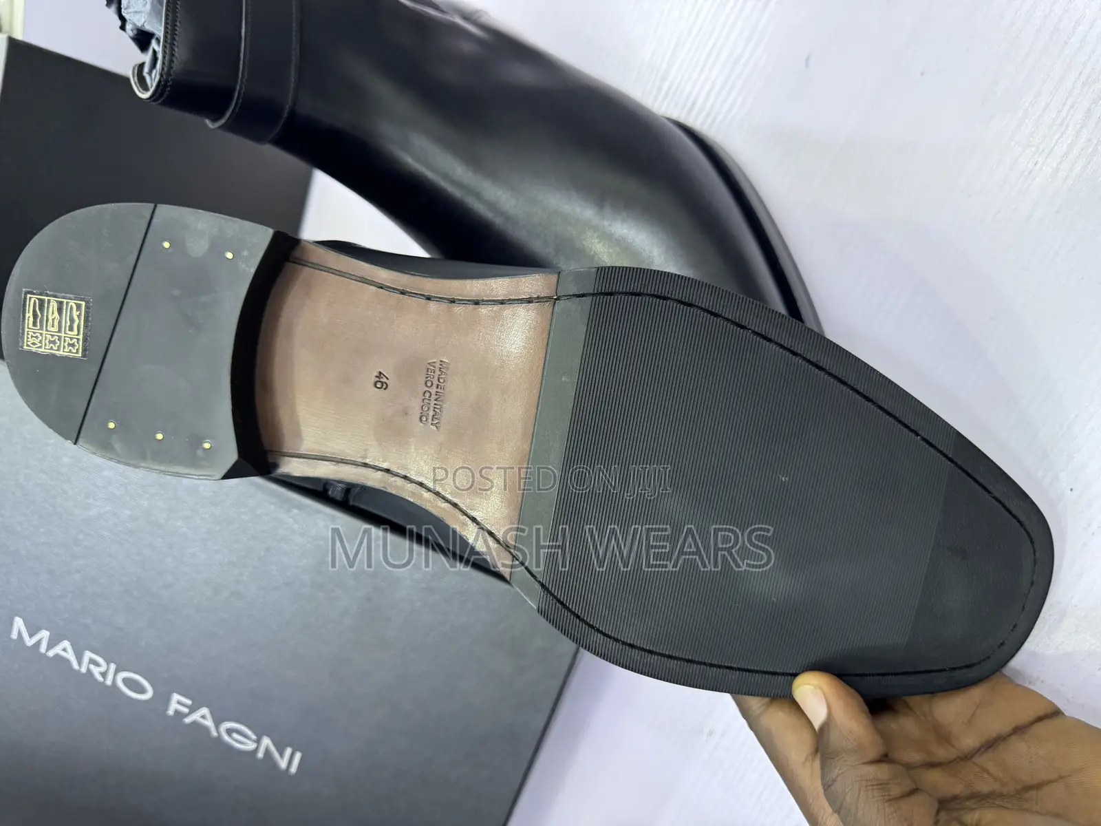 Pure Italian Mario Fagni Luxury Boot For Men 40-46