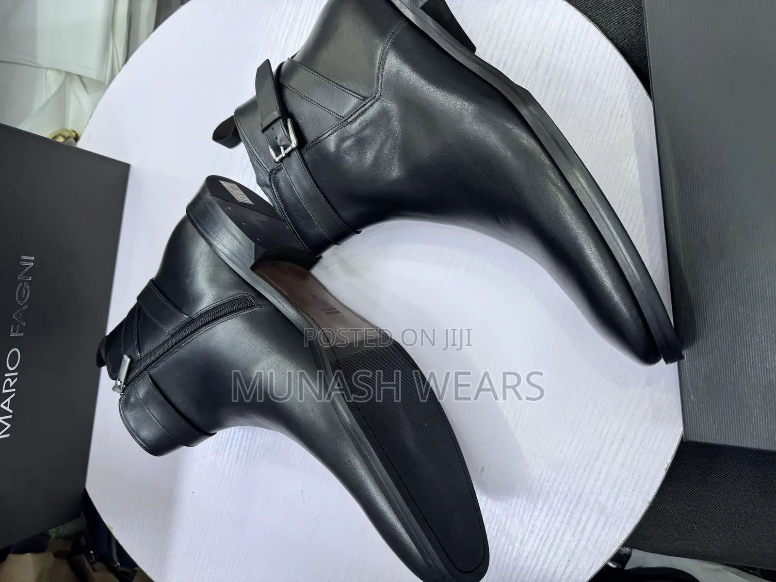 Pure Italian Mario Fagni Luxury Boot For Men 40-46