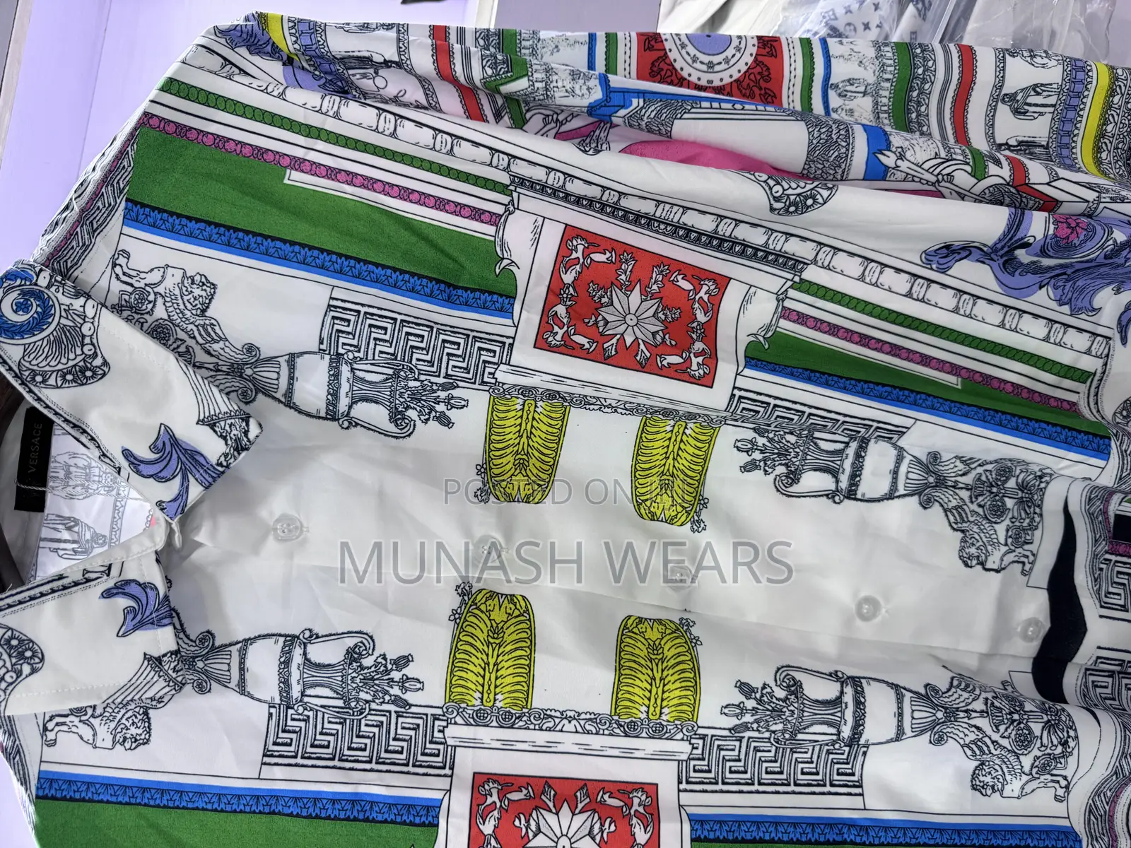 Versace Castle Longsleeve Shirt