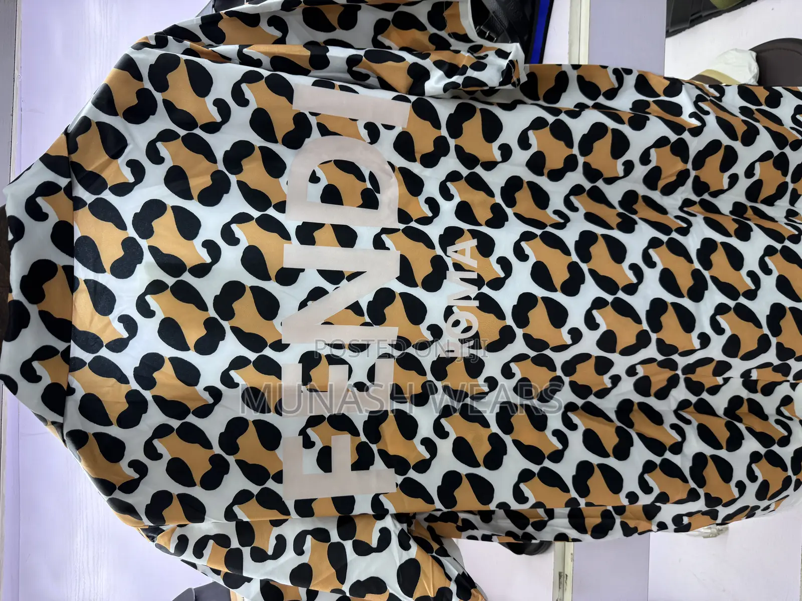 Fendi Crest Shortsleev Shirt S-5xl