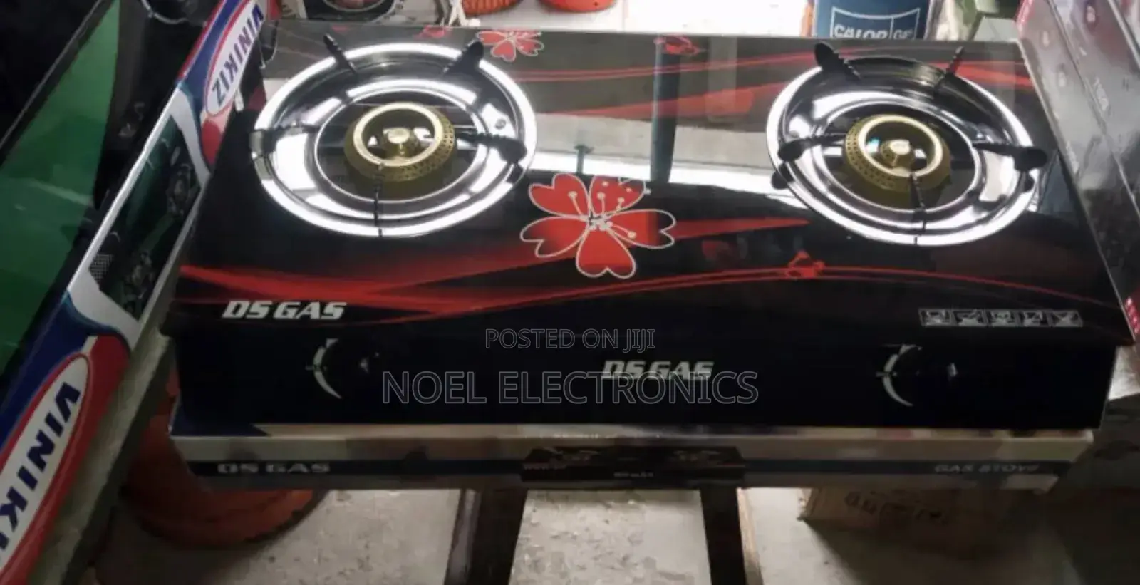 Ds 2 Burner Table Glass Top Gas Cooker