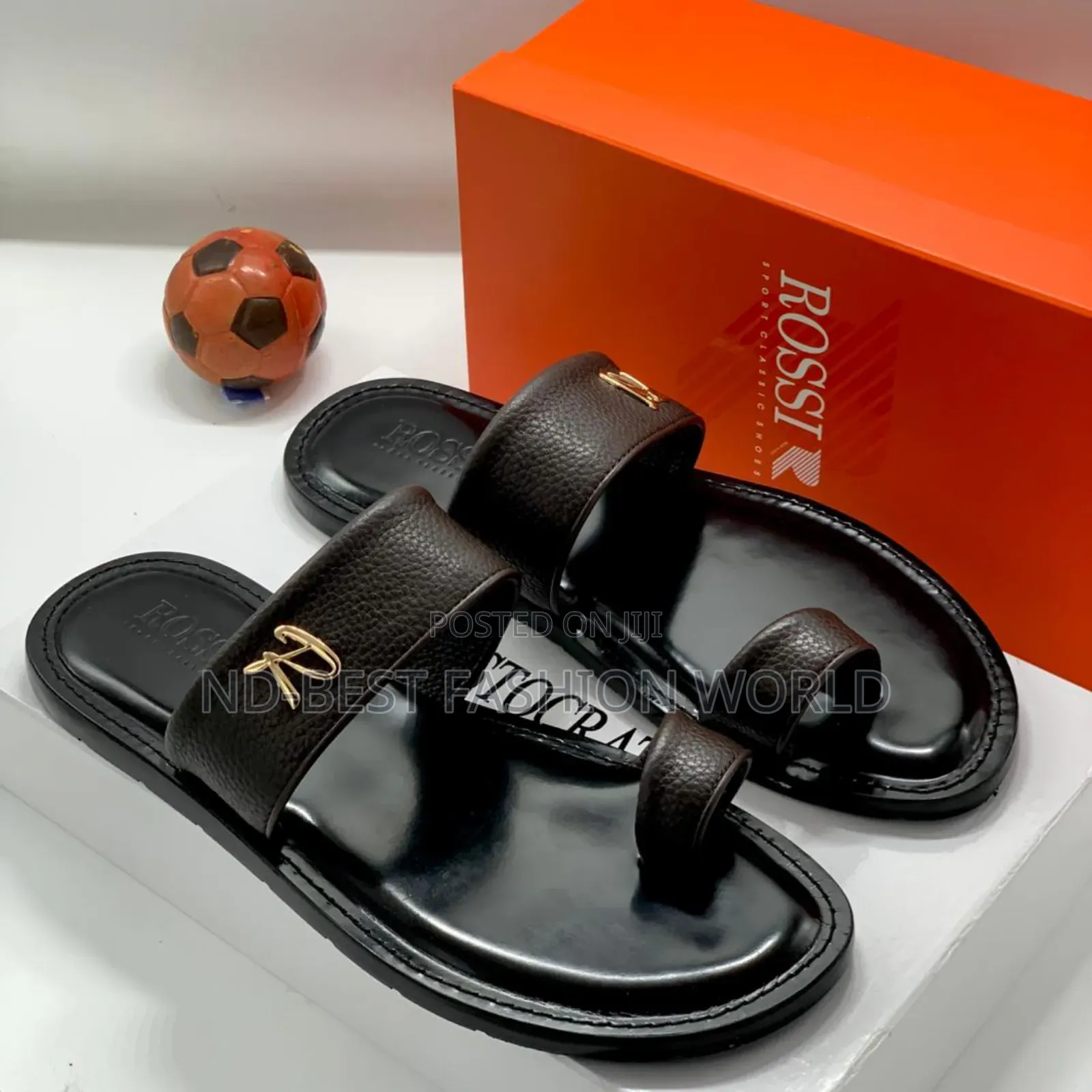 Rossi Leather Slippers