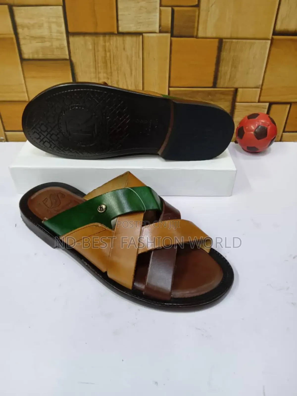 Men's Italian Leather Slippers