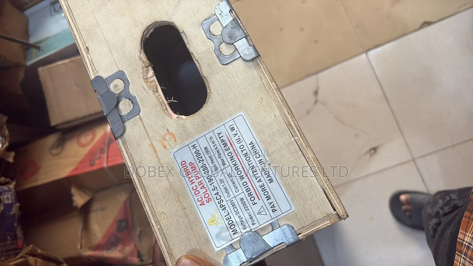 2hp Ac/Dc Golden House Solar Pump
