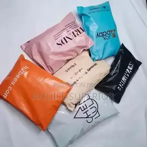 Small Custom Printed Courier Nylon Bag for Shipping, Lagos, Moq:100pcs
