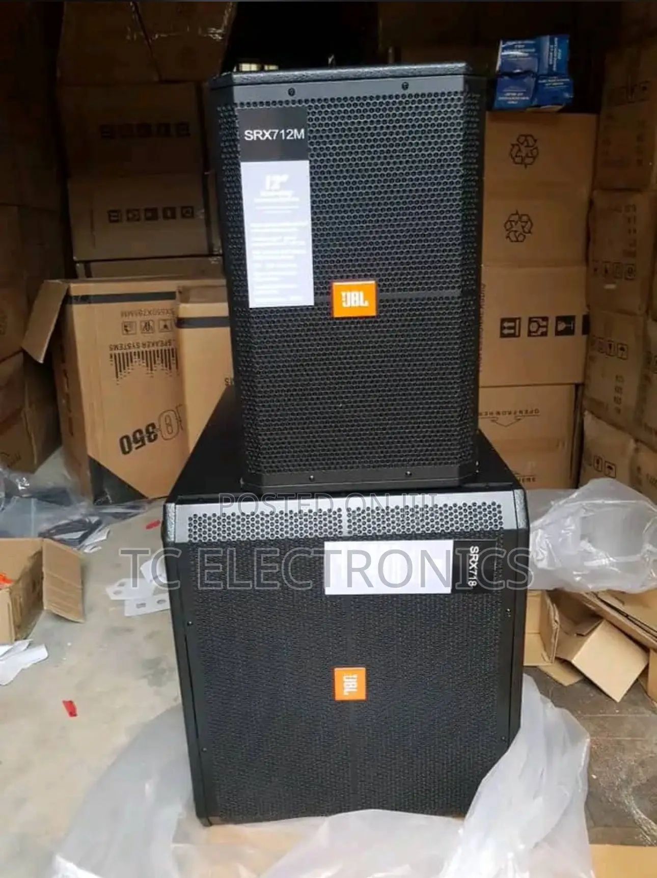 Professional JBL Single Speaker and Single Sub