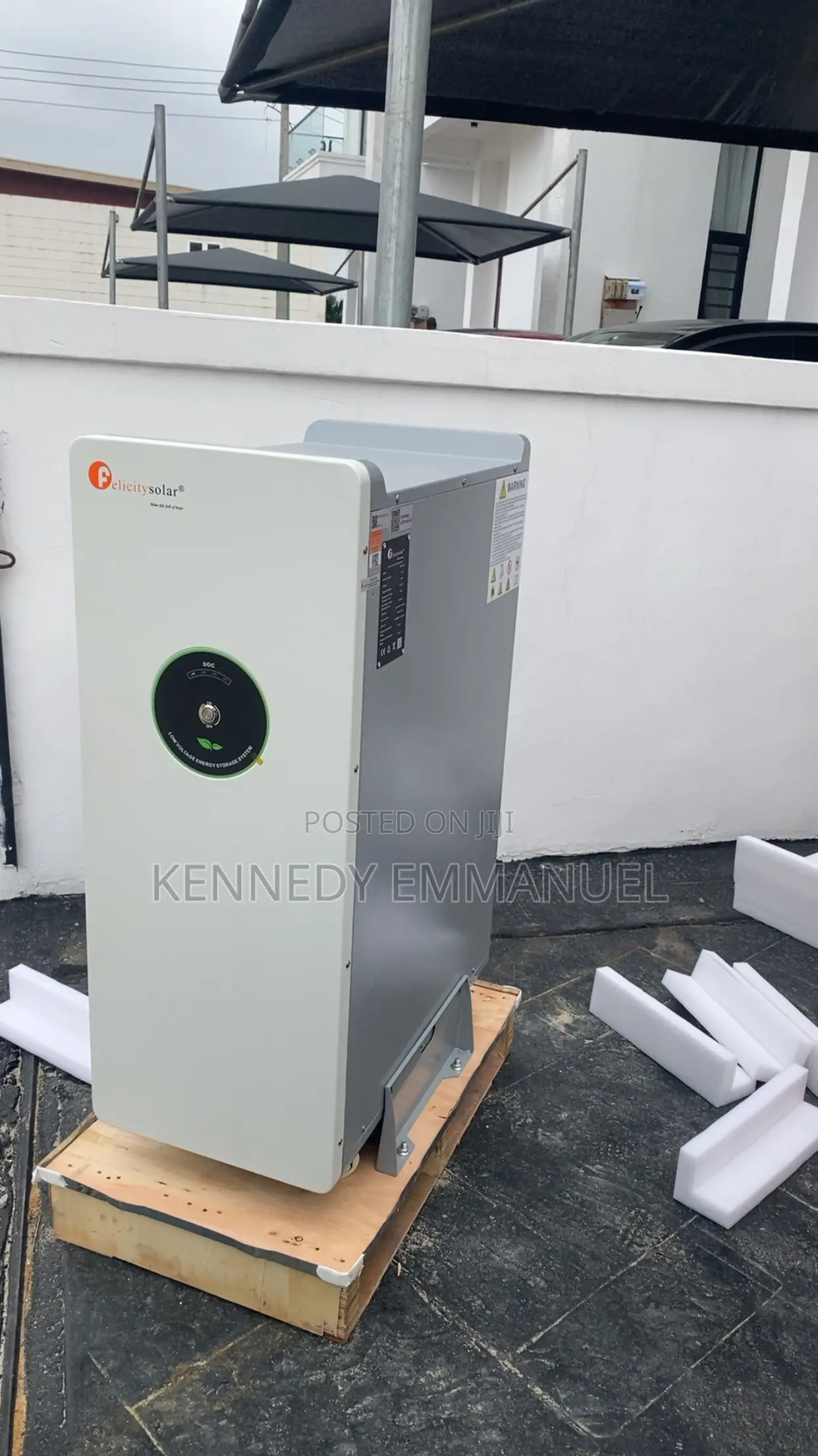 10kva With 15klw Battery Properly Installed by Kennedy Solar