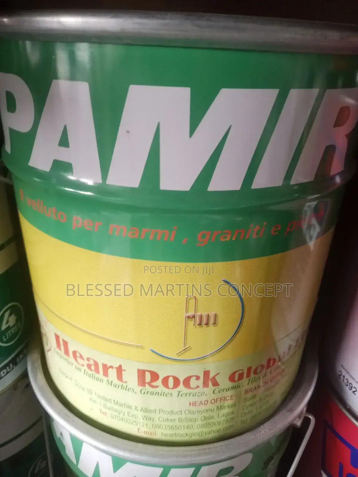 Pamir Marble Polish, Also Good for Polishing of Terrazzo, Tiles, Etc