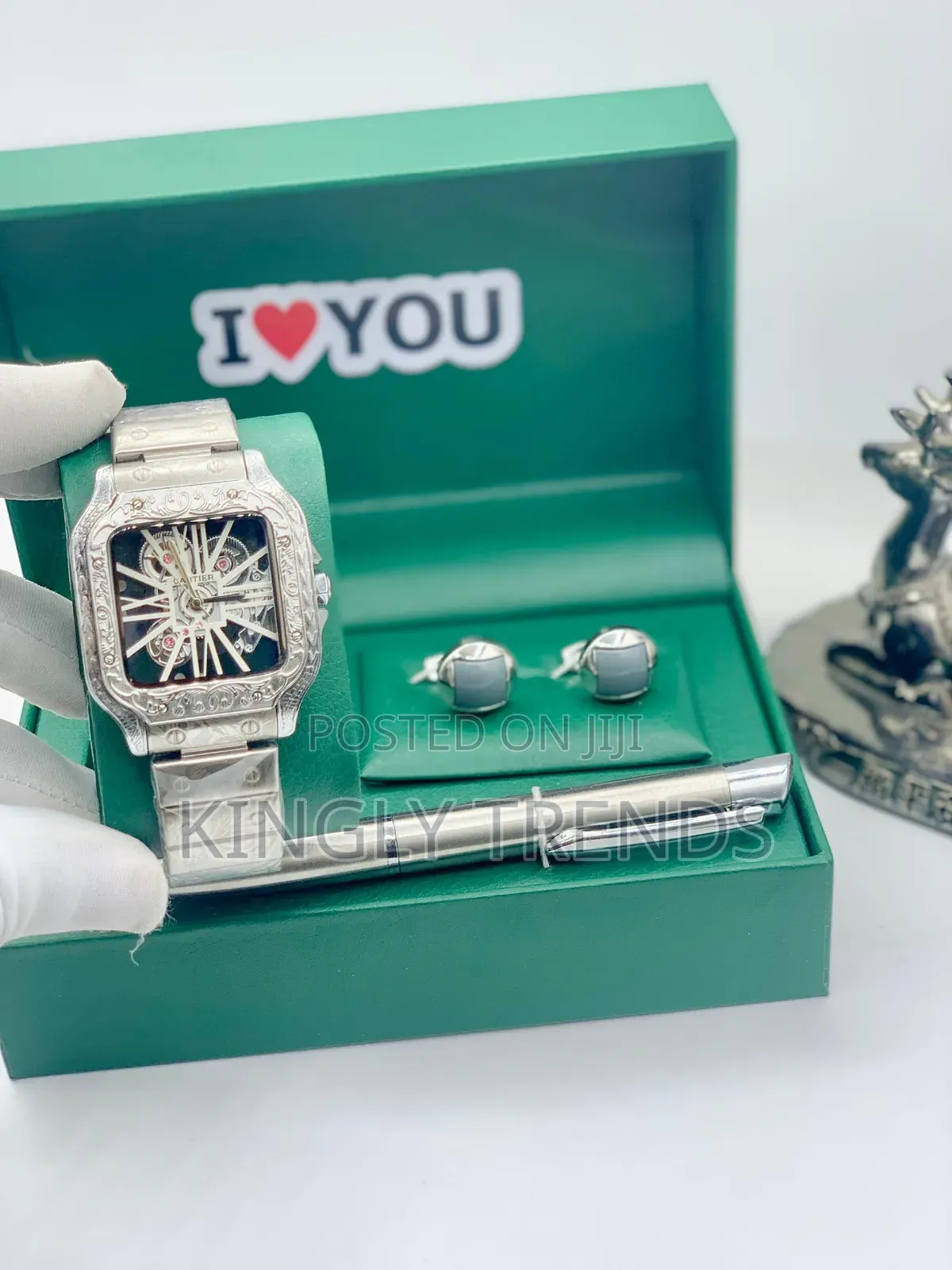 Cartier Carribean Design Set Wristwatch