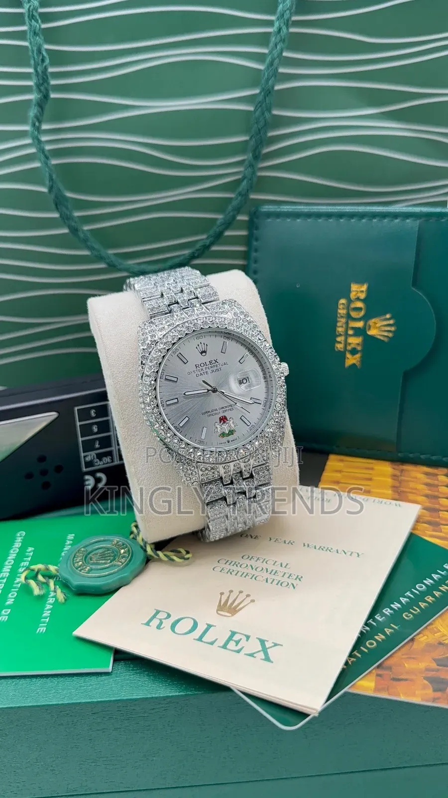 Rolex Oyester Stainless Steel Wristwatch