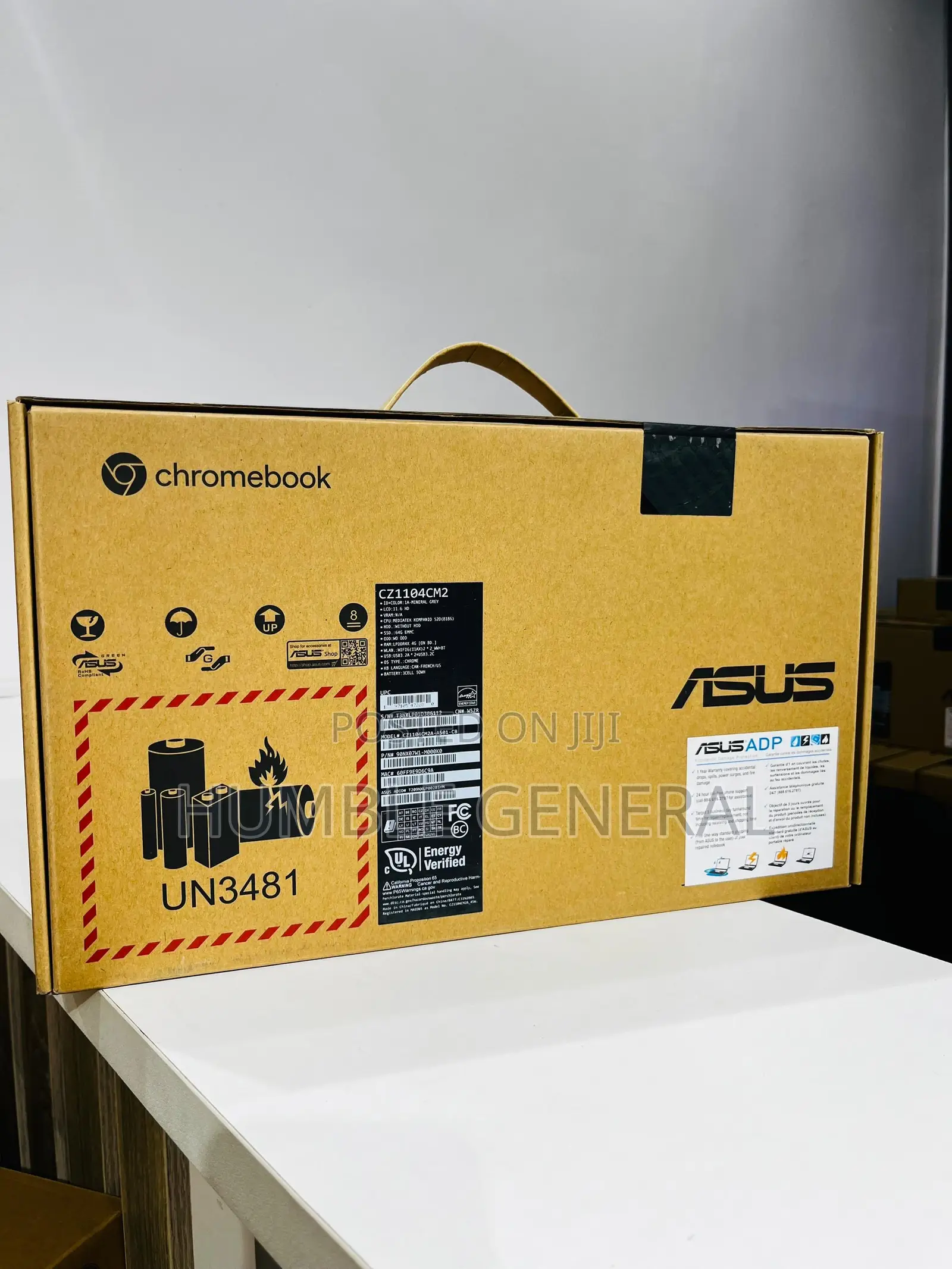 New Laptop Asus 4GB SSD 60GB