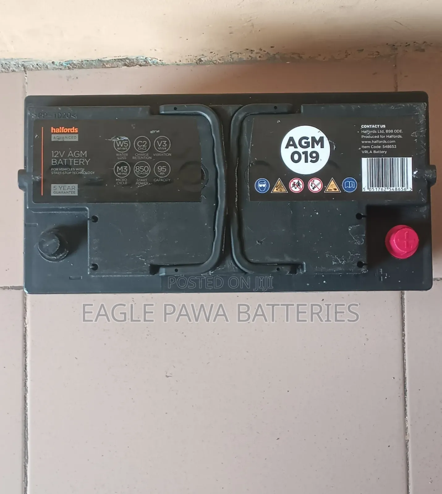 Stop Start Agm Battery