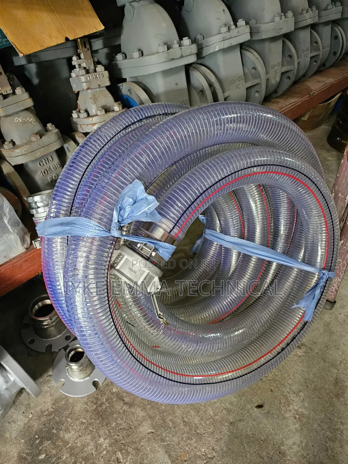 3" PVC Spiral Steel Wire Reinforced Pipe Flexible Hose