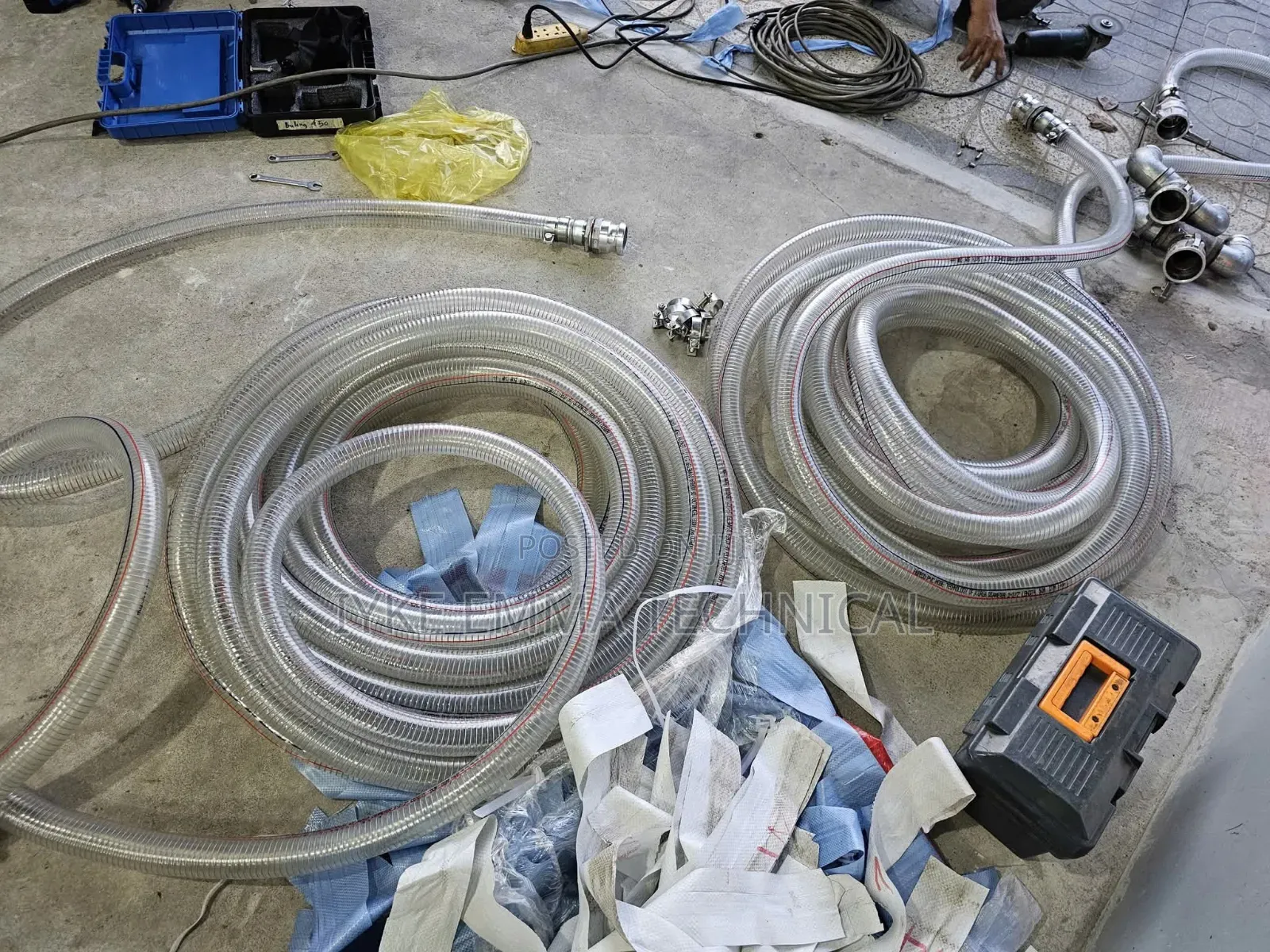 Hose PVC Wire, Braided Hose 1" X 50m