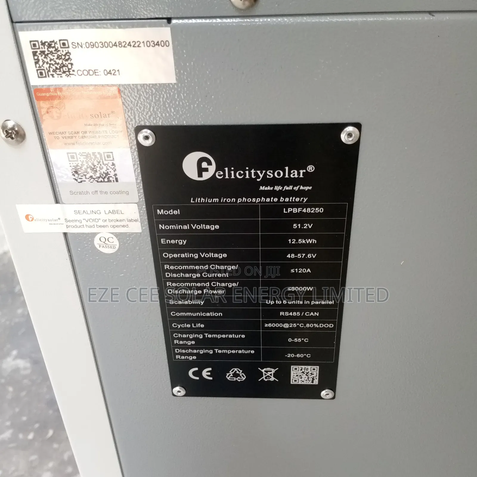 12.5kwh Lithium Batteries