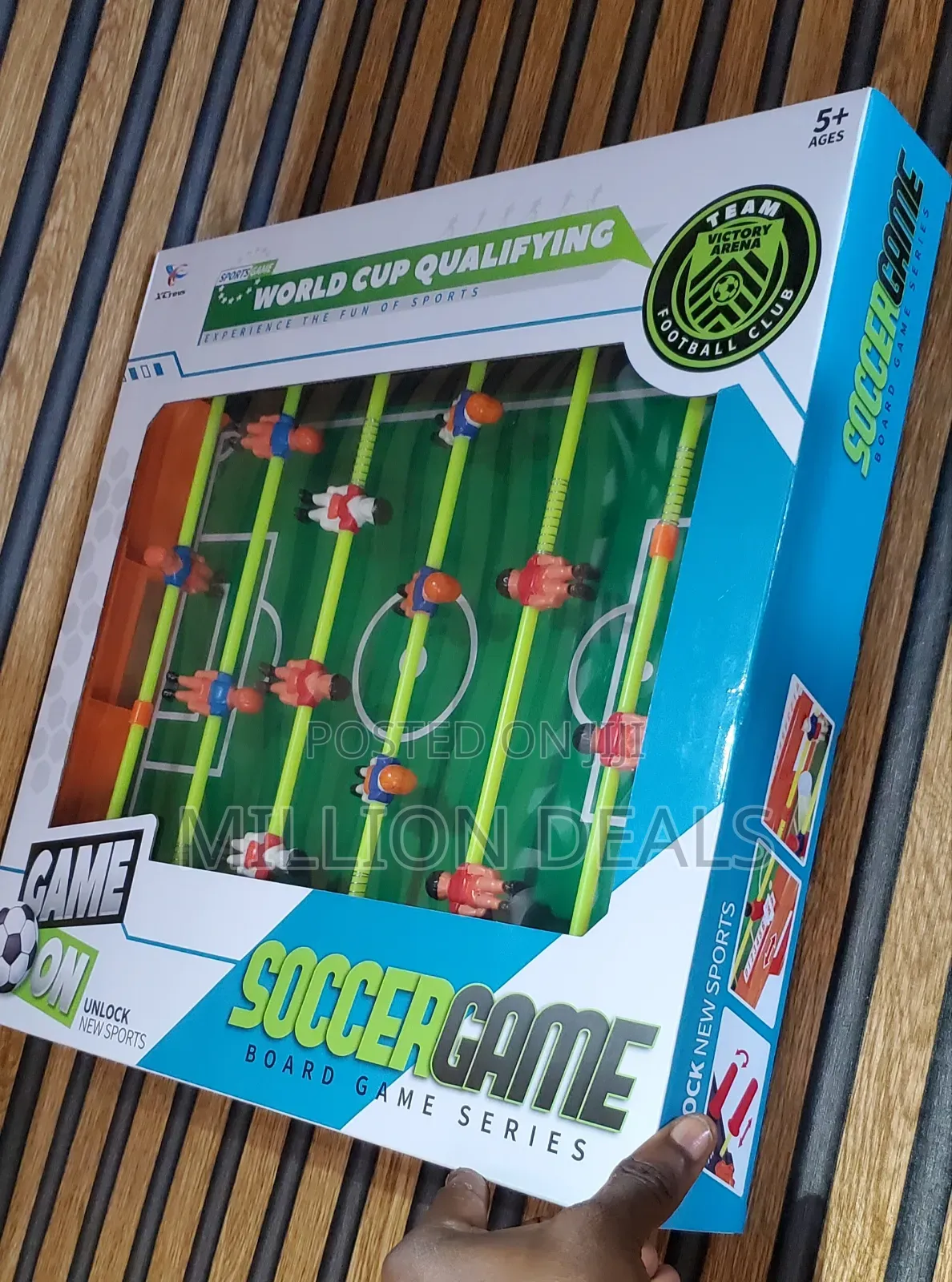 Soccer Game Board Game Series Ages 5+