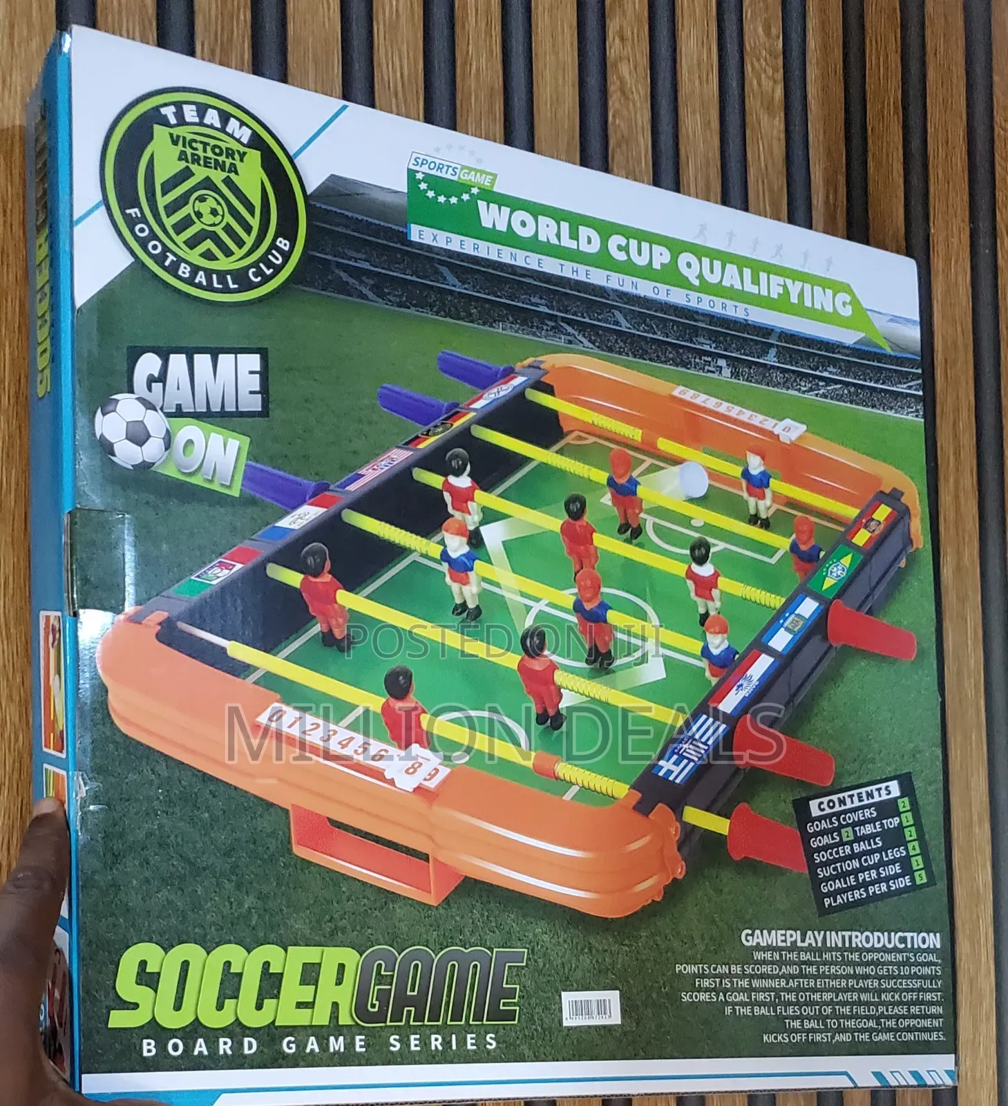 Soccer Game Board Game Series Ages 5+