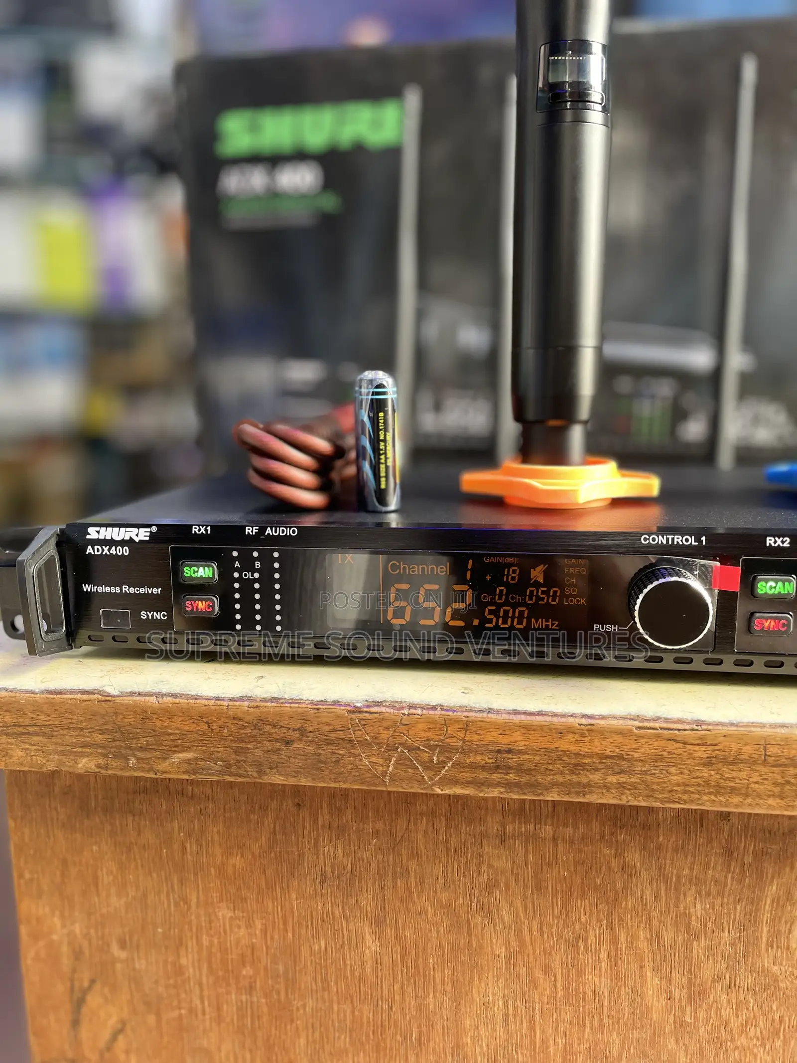 Adx 400 Shure Axent Digital Dual Wireless Microphone