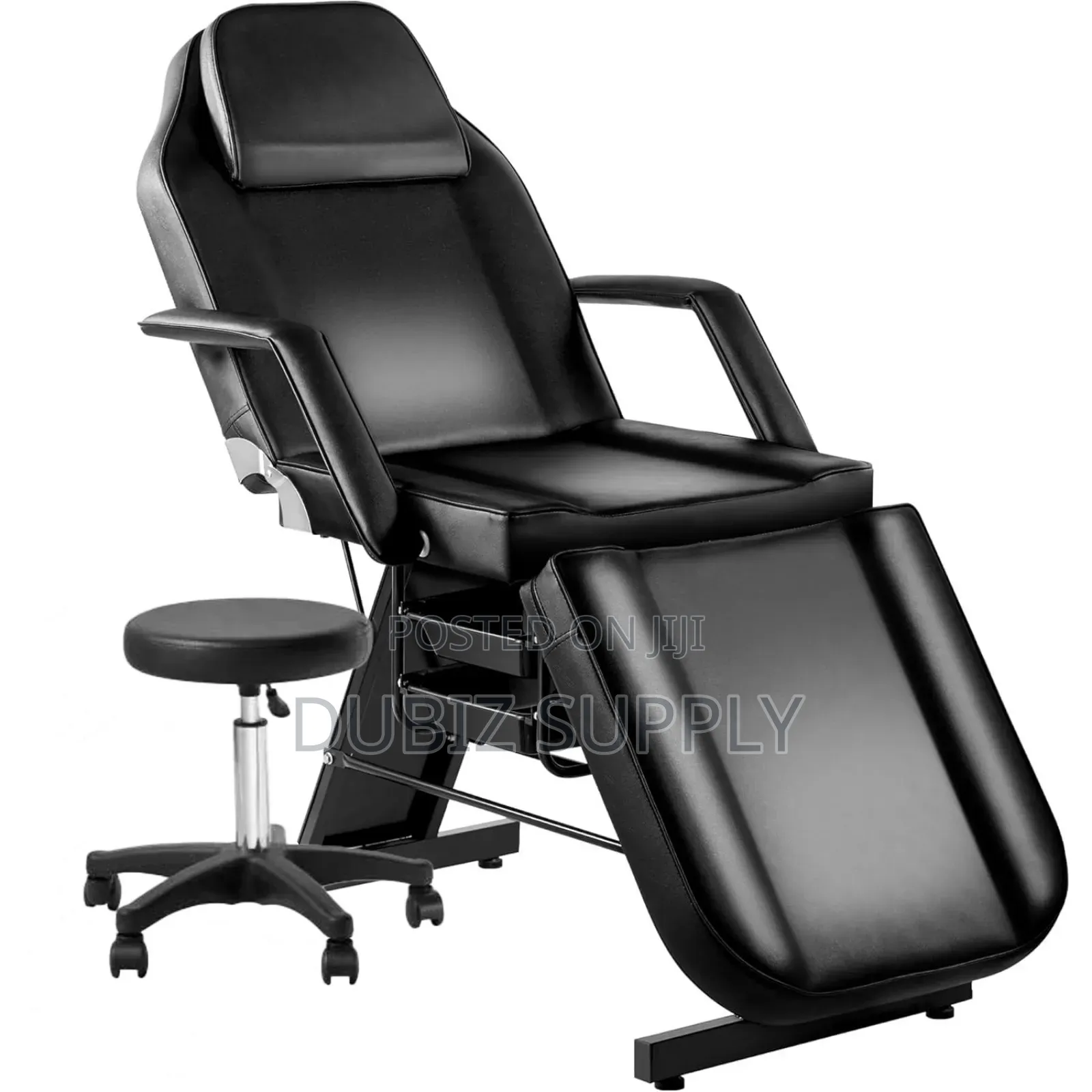 Massage Bed With Side Stool