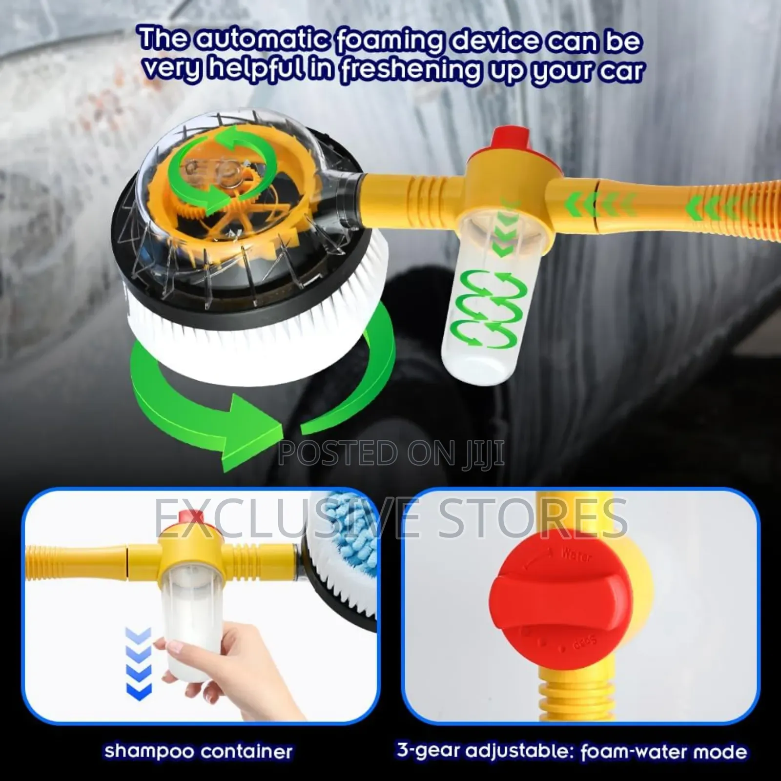 Multifunctional Washing and Flushing