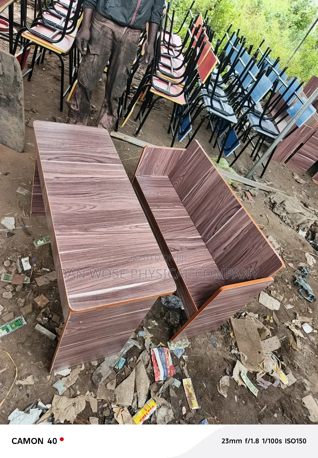 Desk and Seat