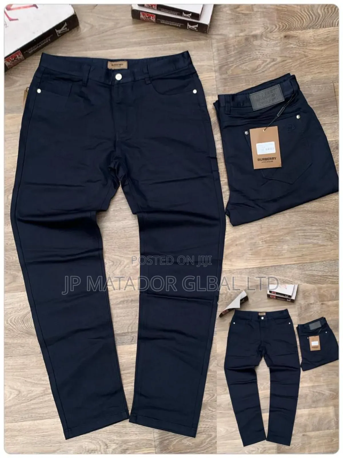 Pure Italian Cotton Fabric Chinos Trouser
