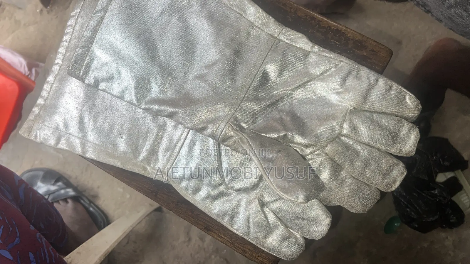 Gold Hand Glove