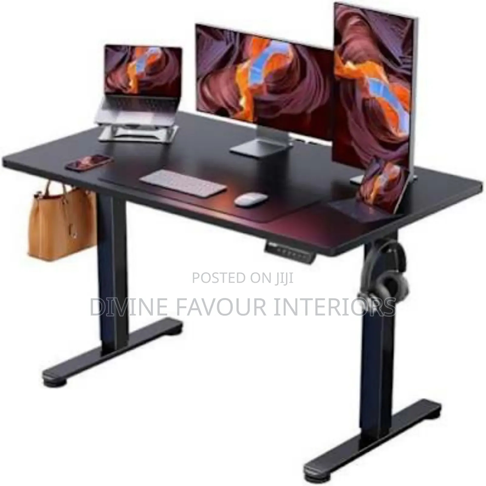 Electric Adjustable Computer Desk -1.6mtr