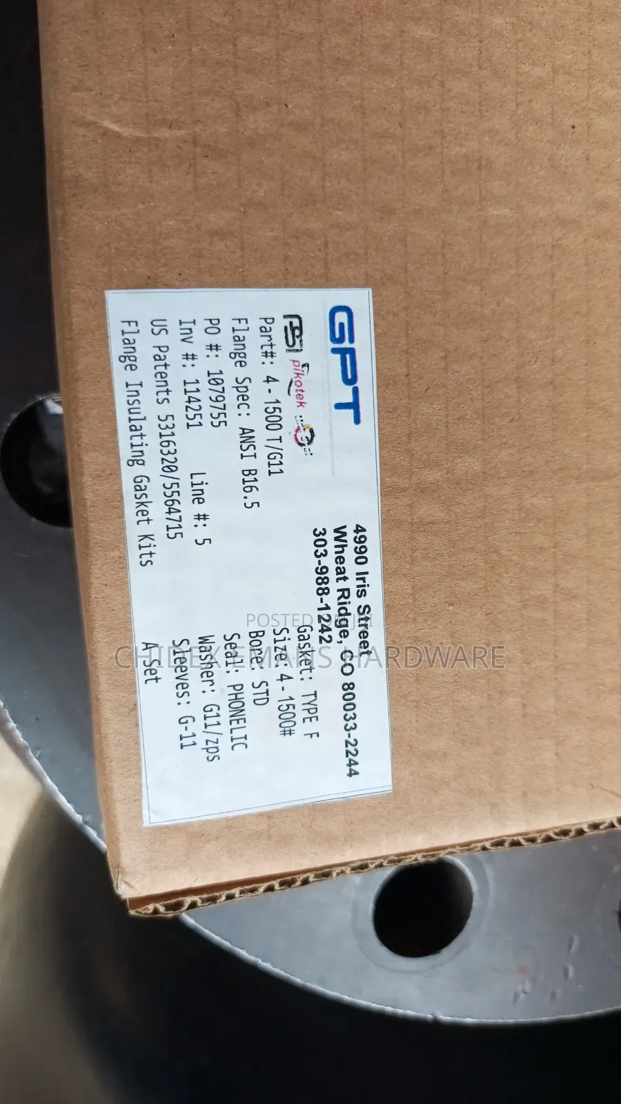 Flange Gasket Grade 11 Type F (All Sizes Available)