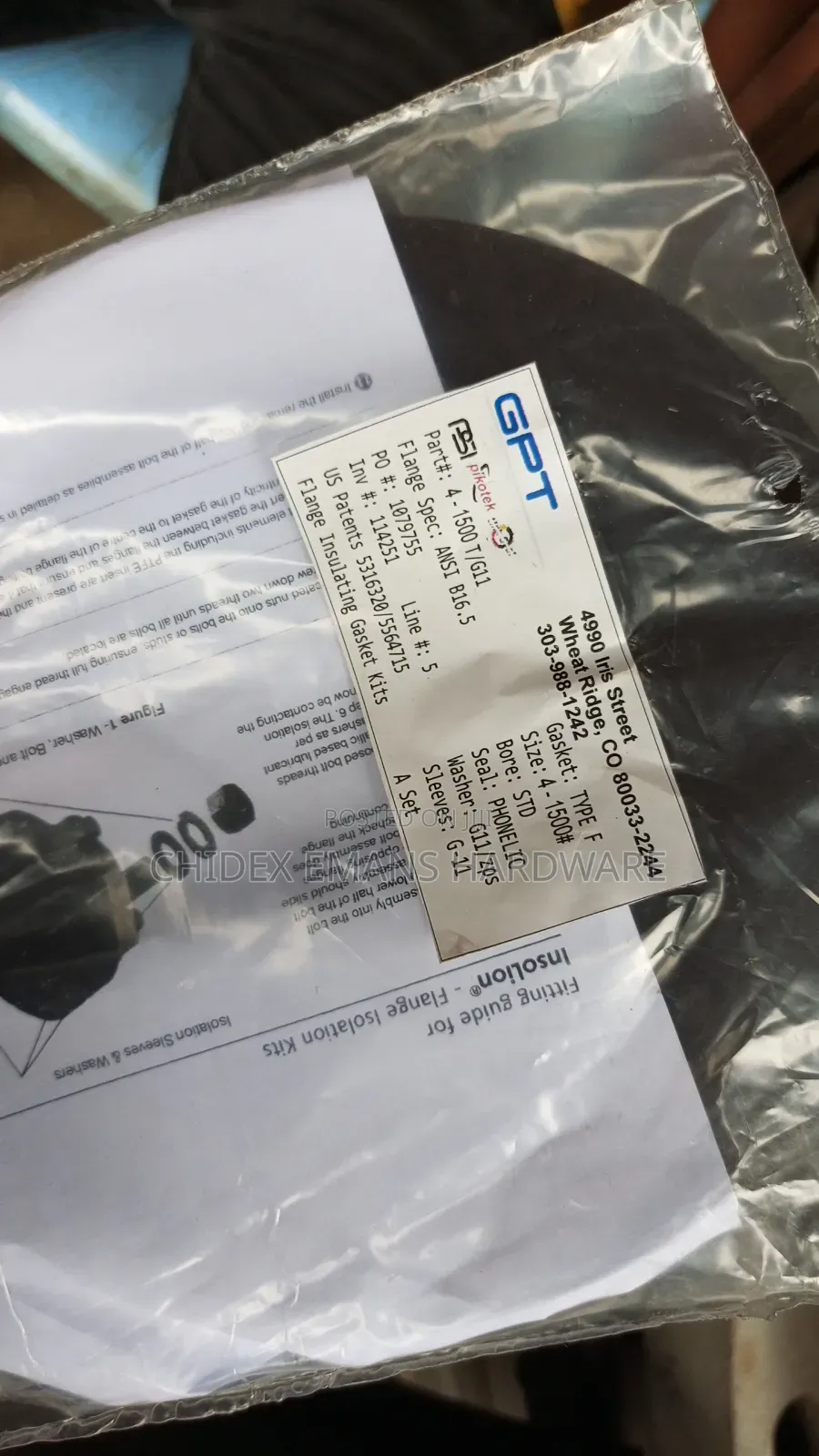 Flange Gasket Grade 11 Type F (All Sizes Available)
