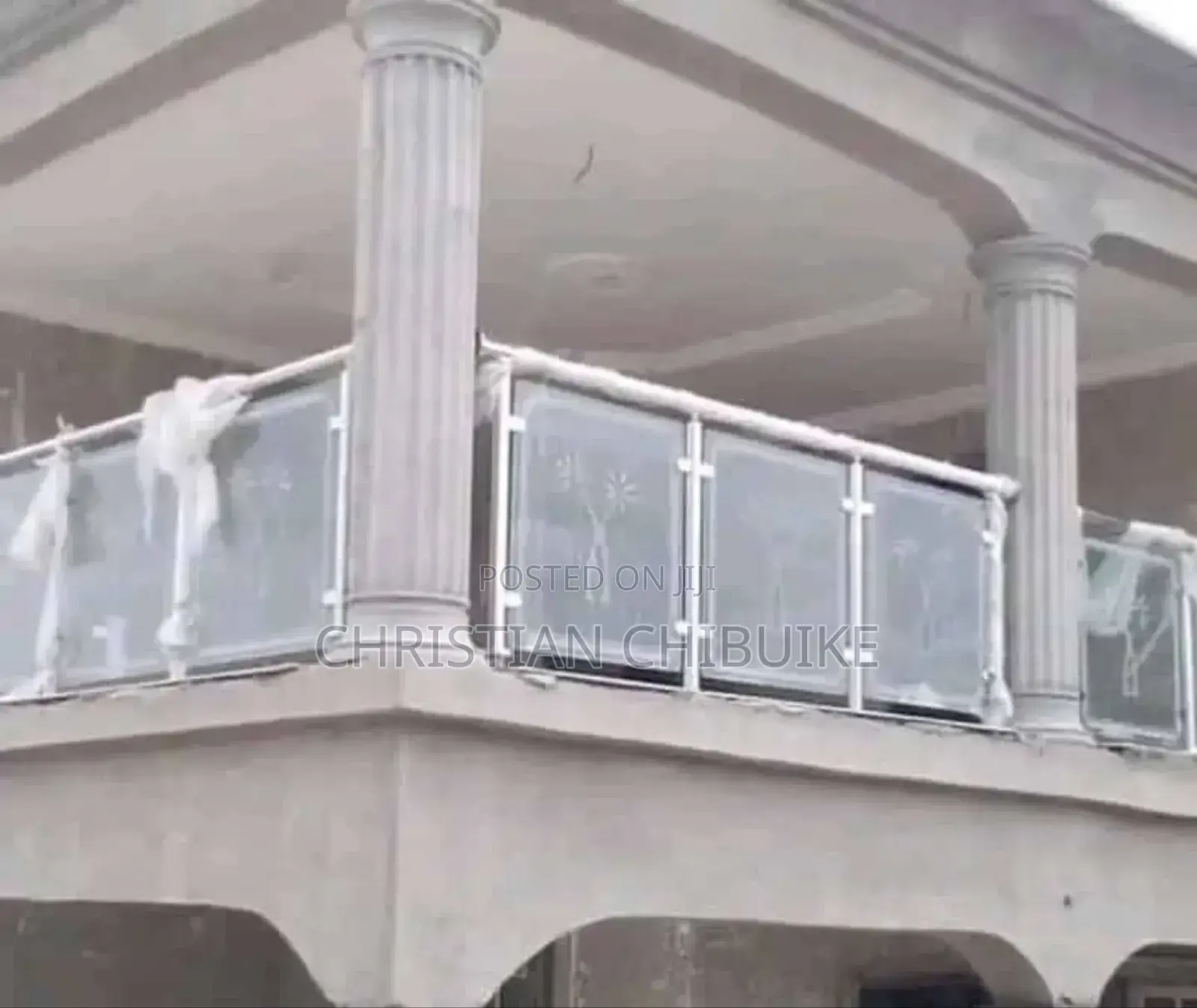Stainless Handrail Glass