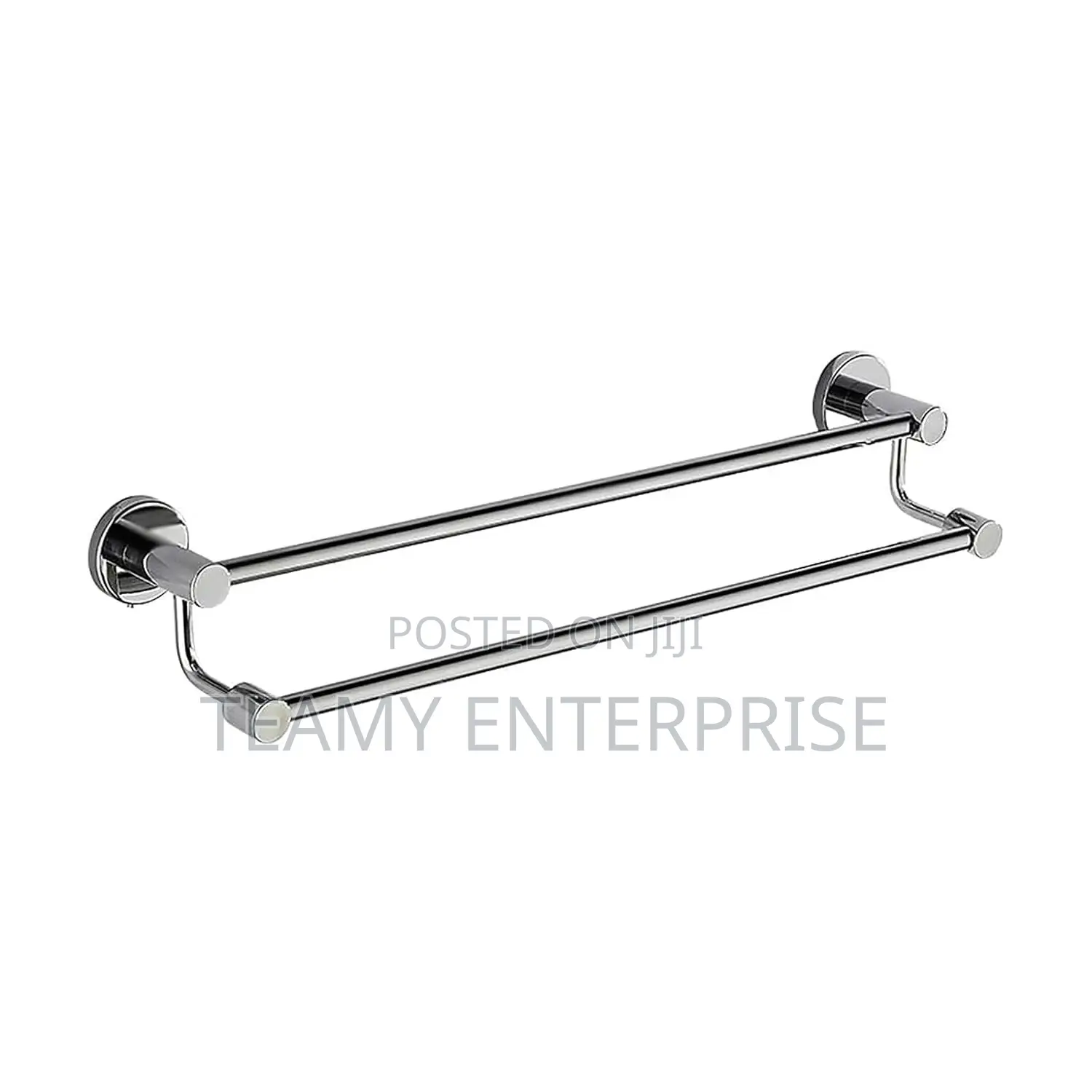 Wall Mounted Towel Hanger - 2 Layer Stainless Steel Aluminum