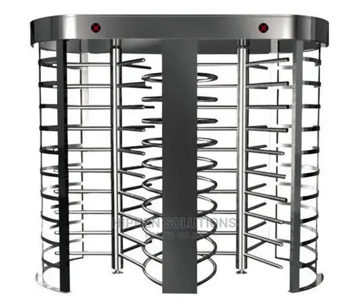Full Height Automated Security Card Reader Turnstiles