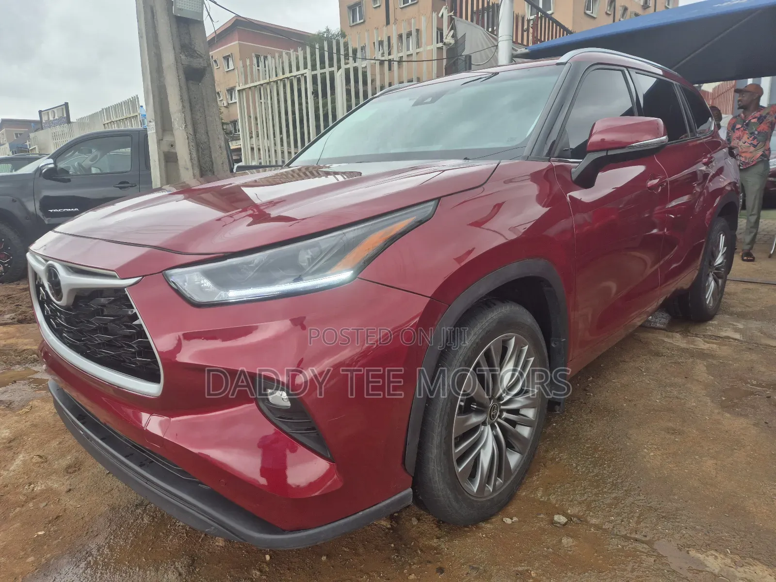 Toyota Highlander Platinum 2022 Burgundy