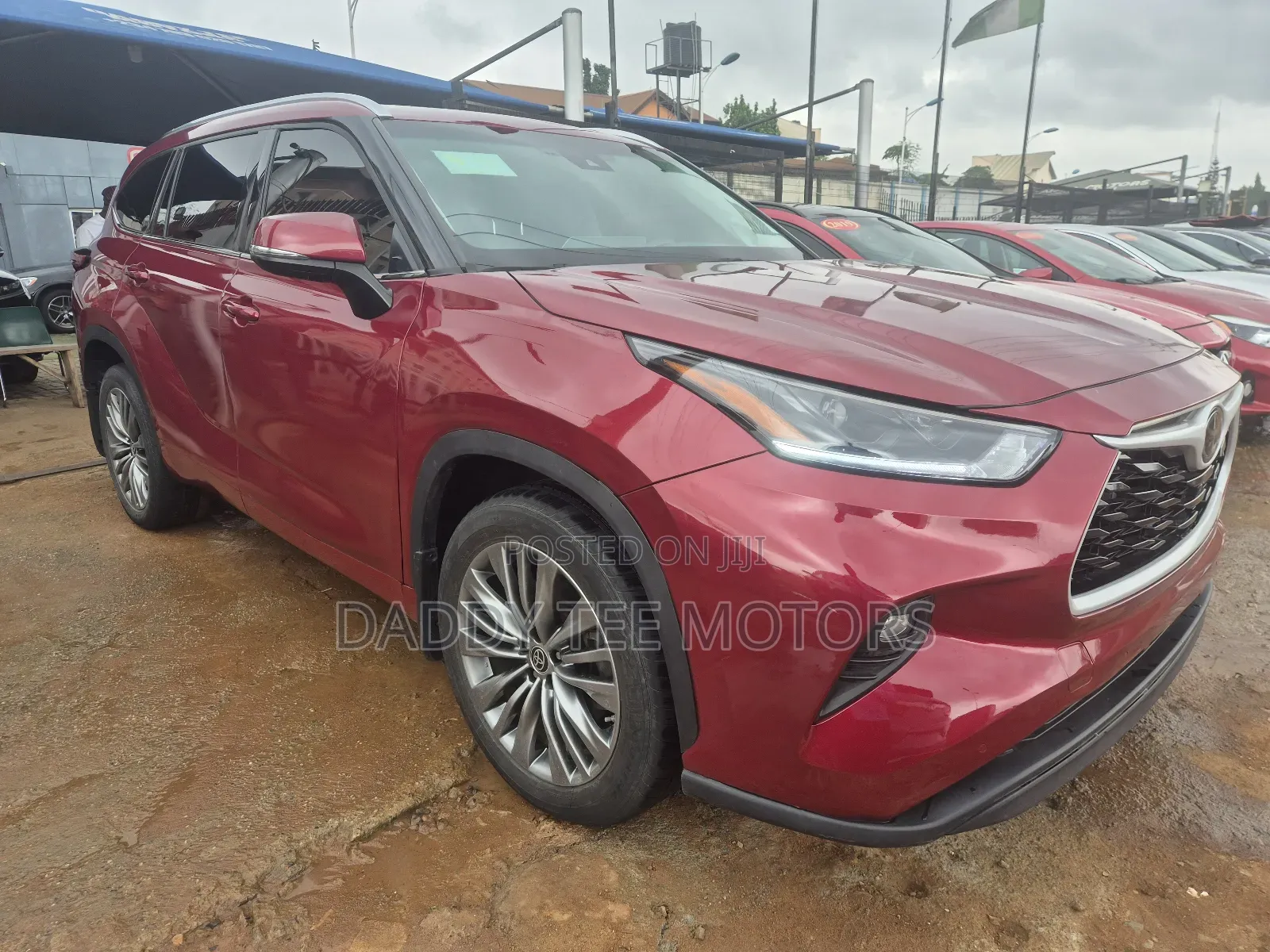 Toyota Highlander Platinum 2022 Burgundy