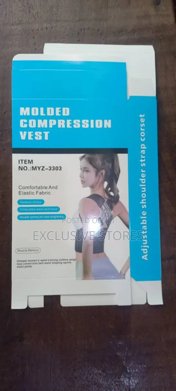 Molded Compression/Posture Vest