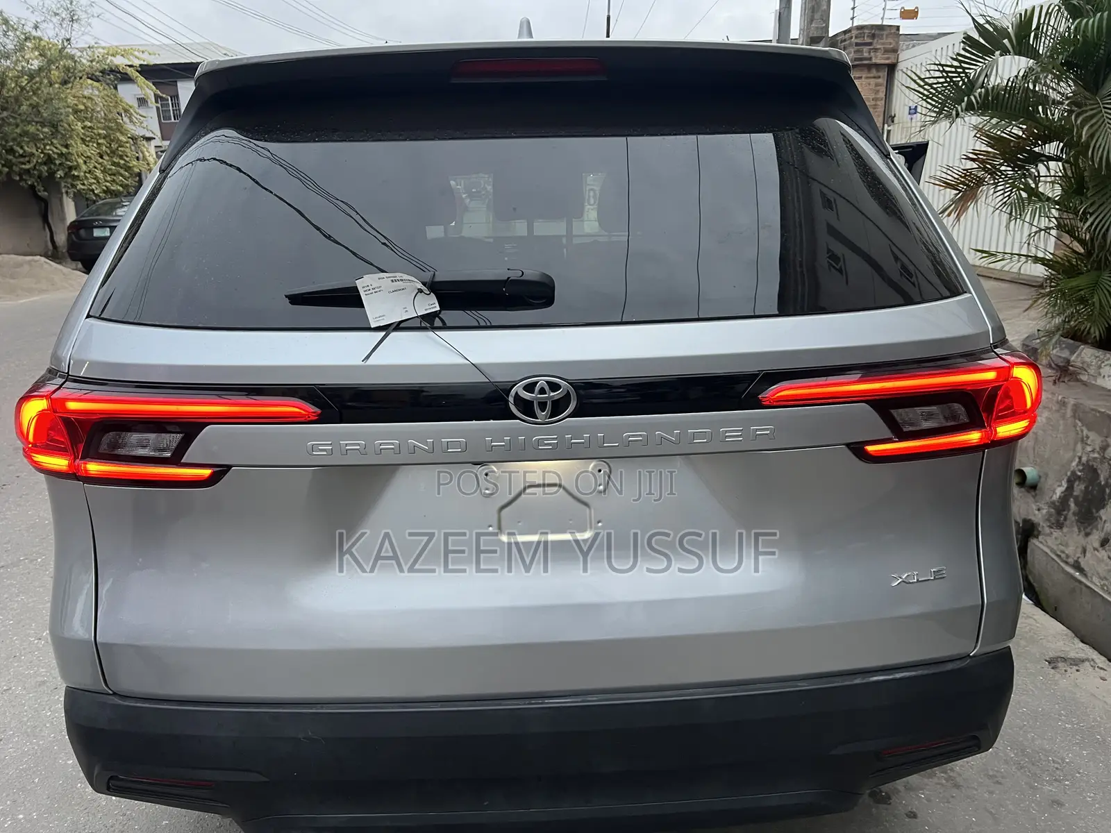 Toyota Grand Highlander XLE FWD 2024 Silver