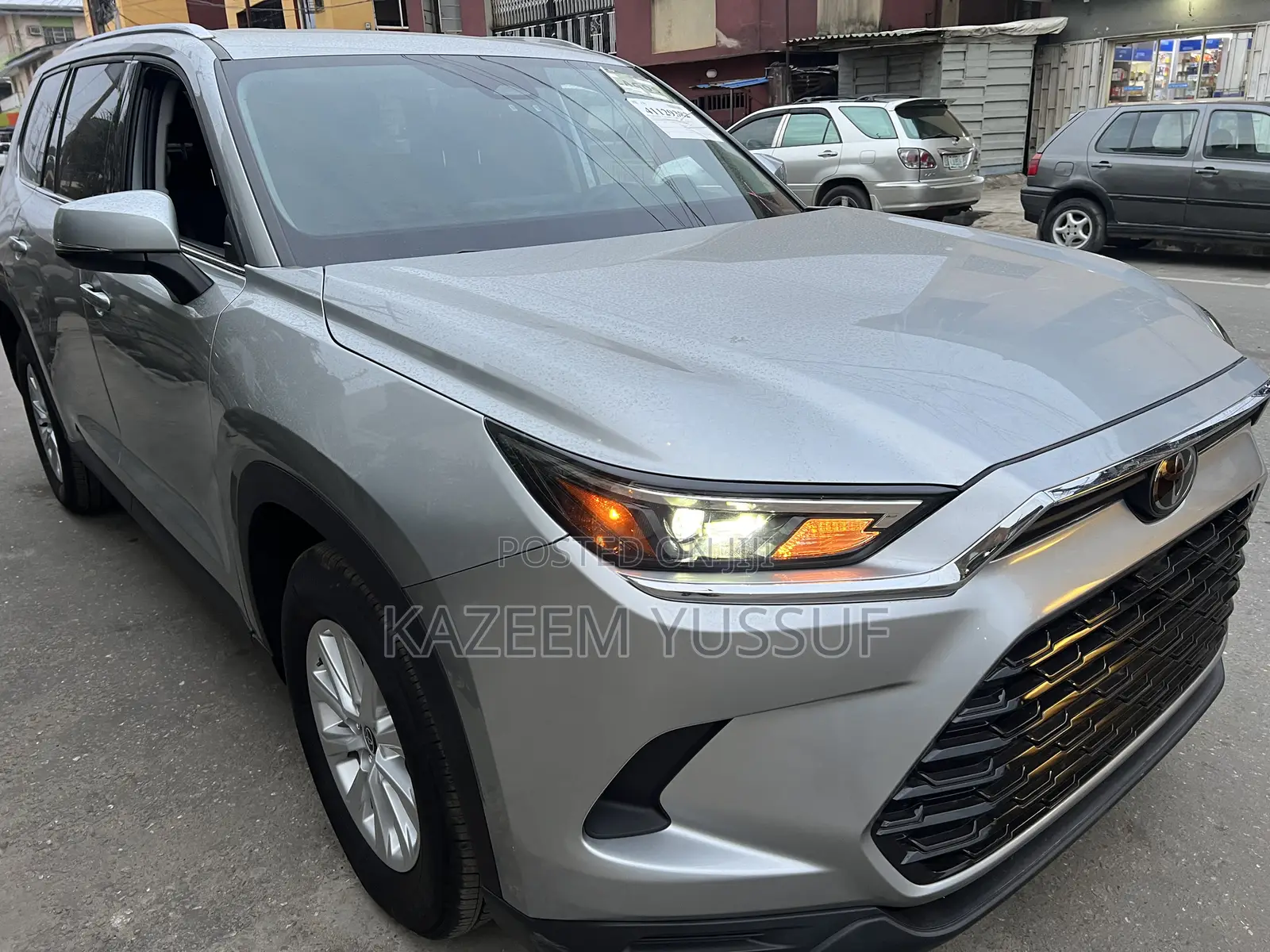 Toyota Grand Highlander XLE FWD 2024 Silver