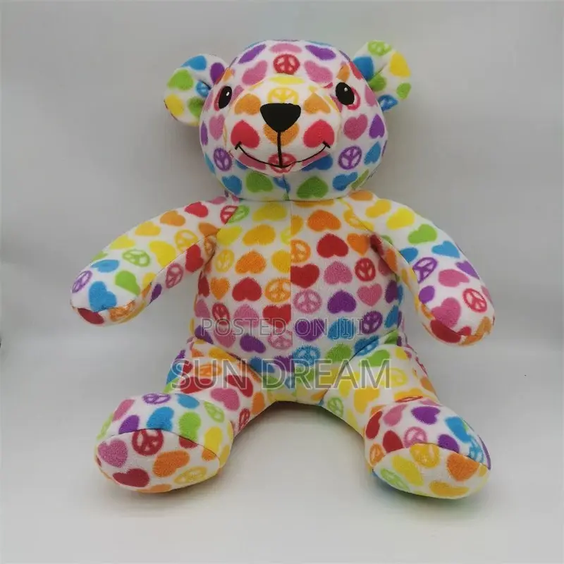 Unique Rainbow Teddy Bear Gift Toy Bear
