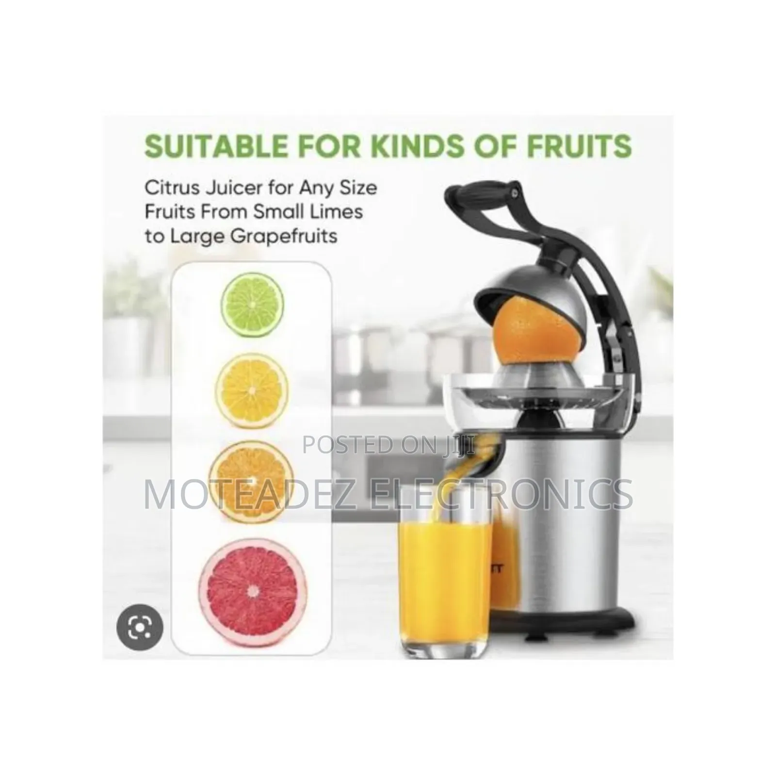 Sokany 350w High Power Multipurpose Electric Citrus Juicer