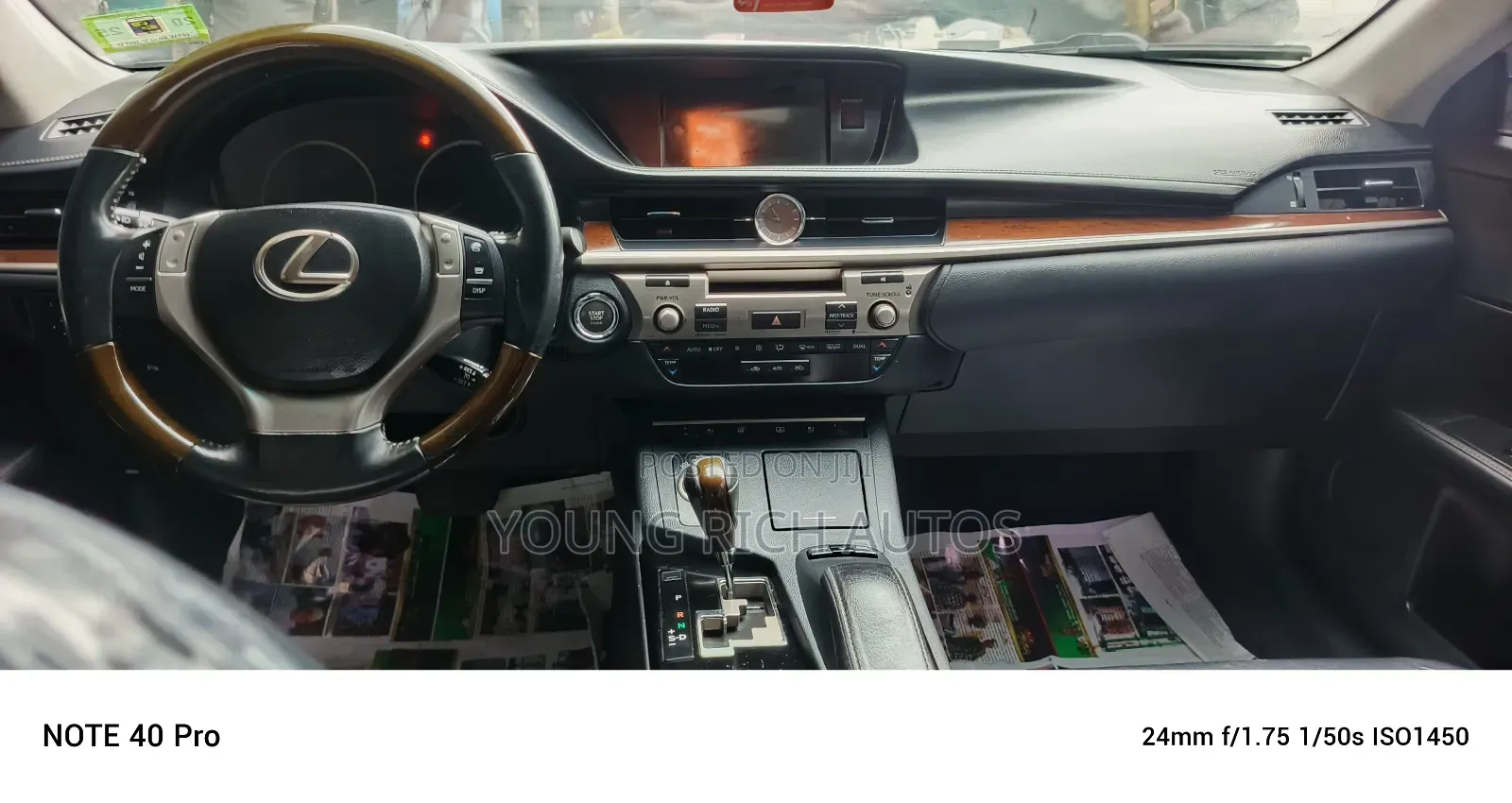 Lexus ES 2014 Black