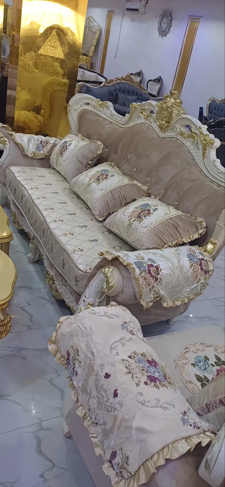 Brand New Royal Sofa Fabric Chairs By 7seaters