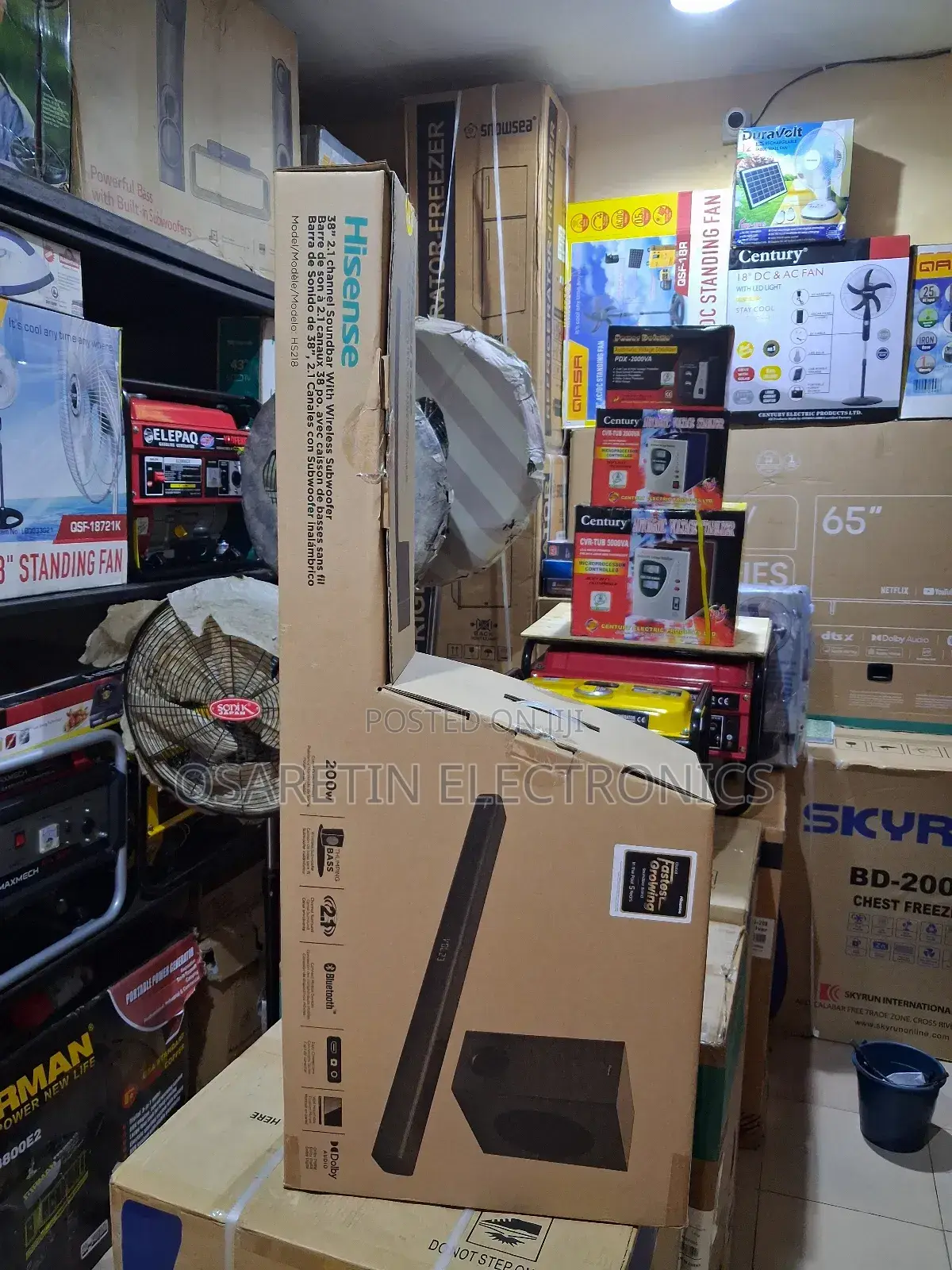Hisense Soundbar 200watt 1 Year Warranty