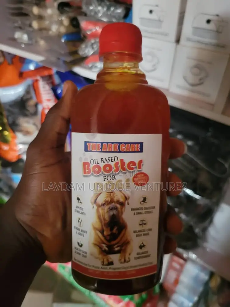 Dog Booster Oil Supplement – Supports Energy Health